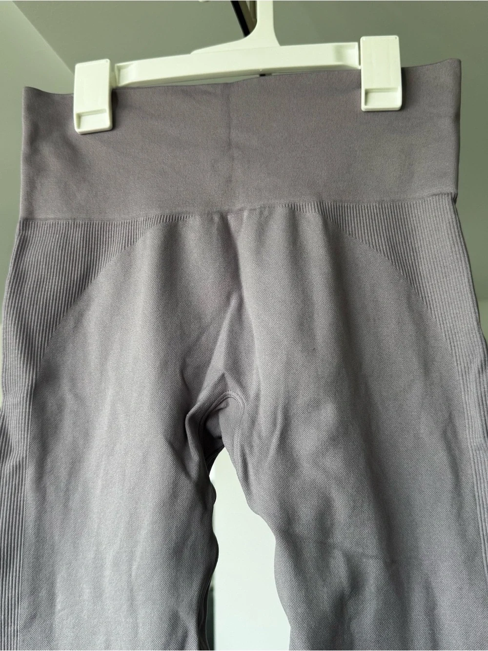 SET Active Purple Seamless High Waisted Leggings Size Medium M Like New - Picture 4 of 13